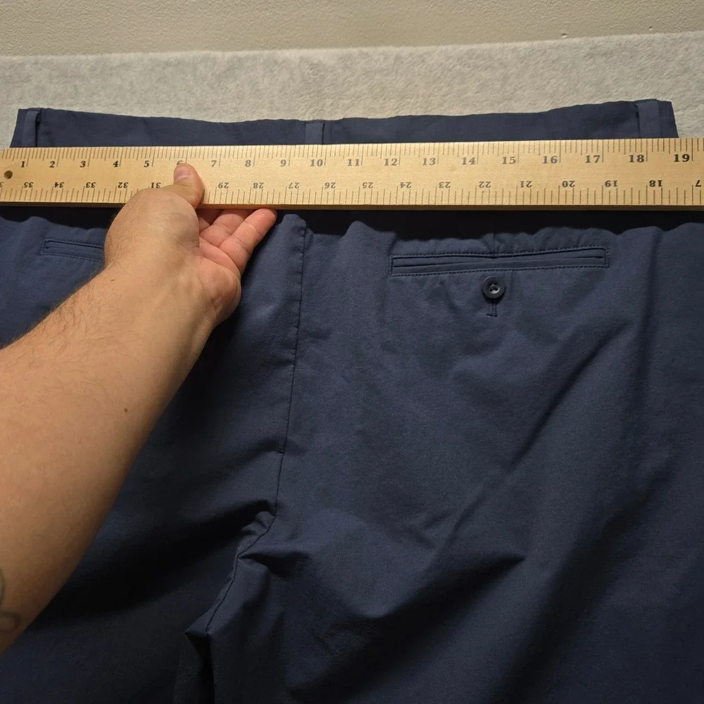Vineyard Vines OTG On-The-Go Pants Mens 38x30 Navy Blue Performance Chino - Picture 6 of 8